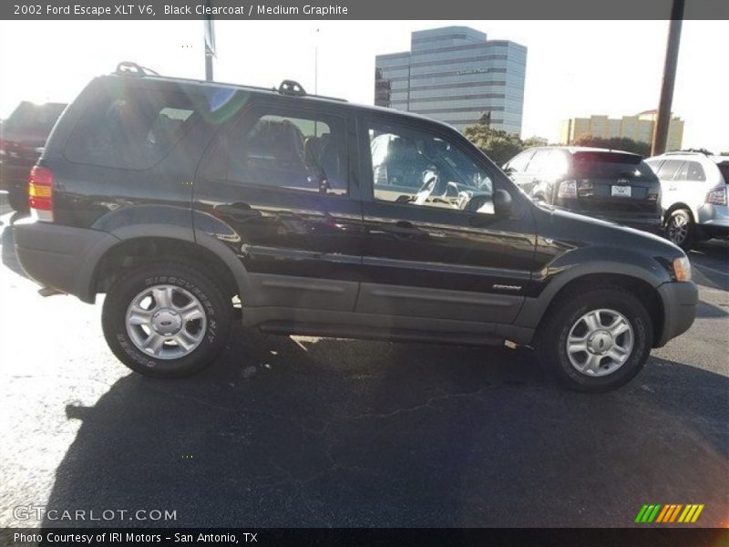 Black Clearcoat / Medium Graphite 2002 Ford Escape XLT V6