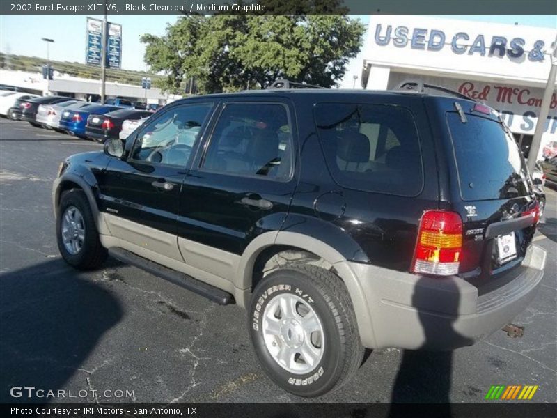 Black Clearcoat / Medium Graphite 2002 Ford Escape XLT V6