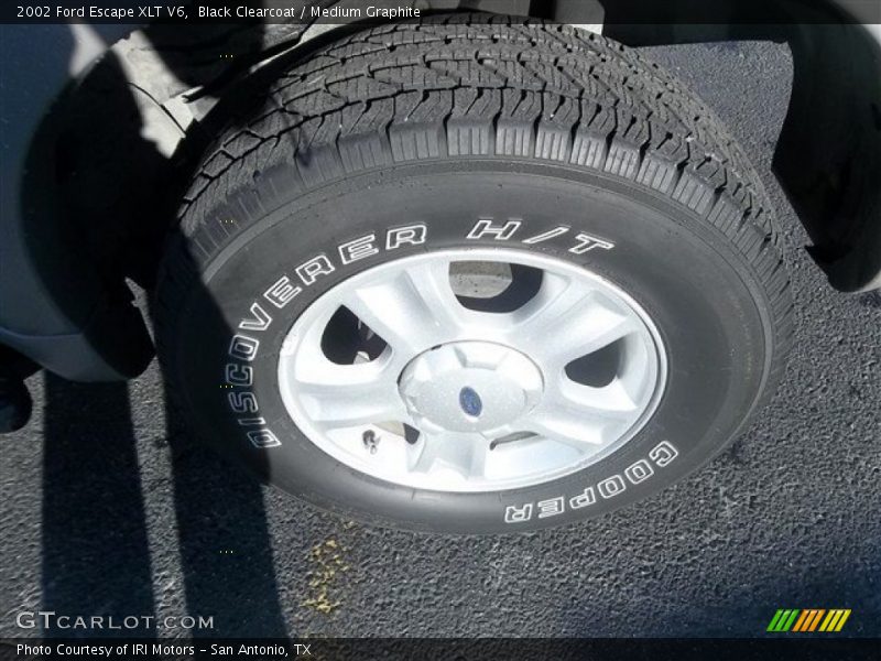 Black Clearcoat / Medium Graphite 2002 Ford Escape XLT V6