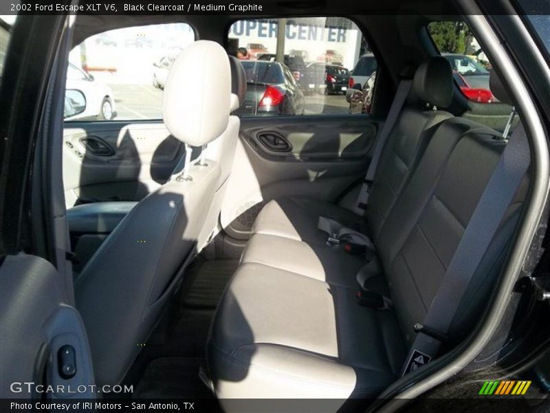 Black Clearcoat / Medium Graphite 2002 Ford Escape XLT V6