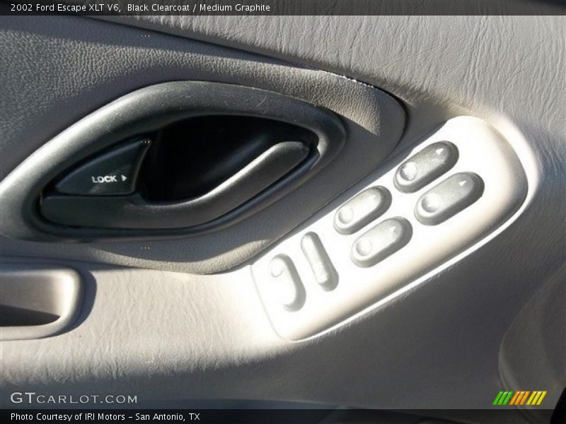 Black Clearcoat / Medium Graphite 2002 Ford Escape XLT V6