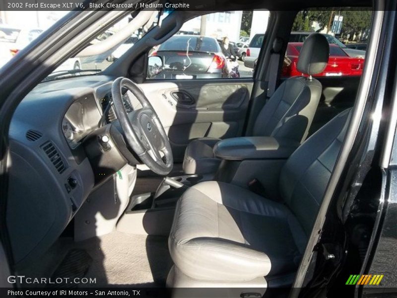 Black Clearcoat / Medium Graphite 2002 Ford Escape XLT V6