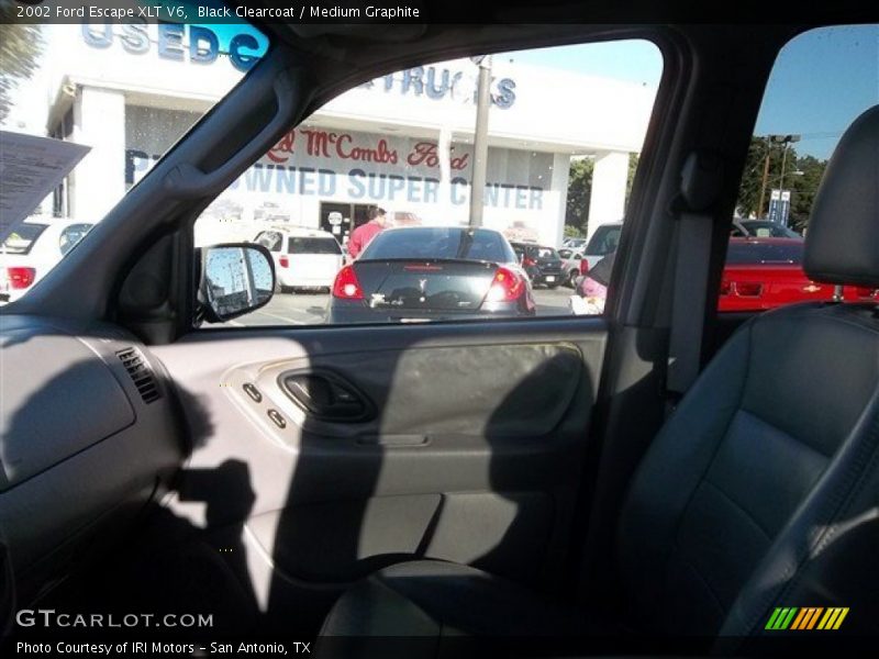 Black Clearcoat / Medium Graphite 2002 Ford Escape XLT V6
