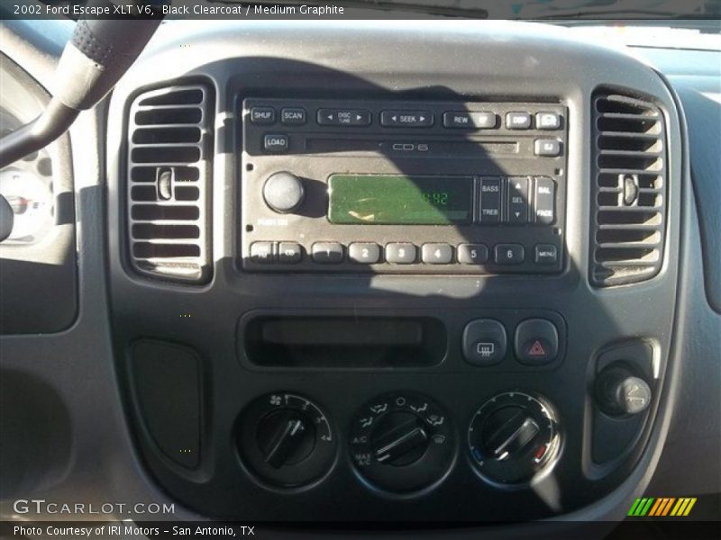 Black Clearcoat / Medium Graphite 2002 Ford Escape XLT V6