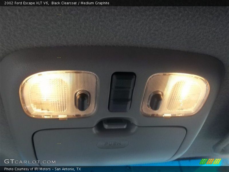 Black Clearcoat / Medium Graphite 2002 Ford Escape XLT V6