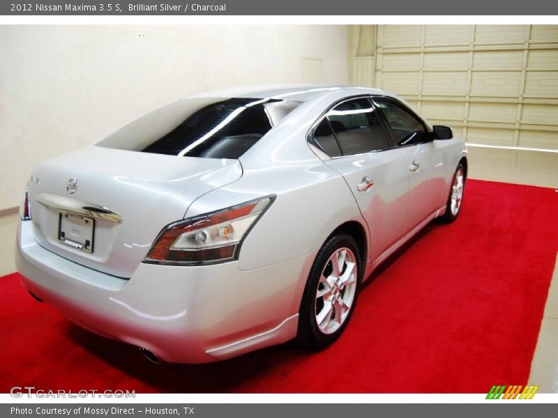 Brilliant Silver / Charcoal 2012 Nissan Maxima 3.5 S