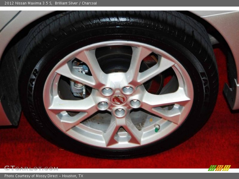 Brilliant Silver / Charcoal 2012 Nissan Maxima 3.5 S