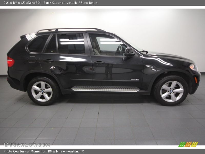 Black Sapphire Metallic / Sand Beige 2010 BMW X5 xDrive30i