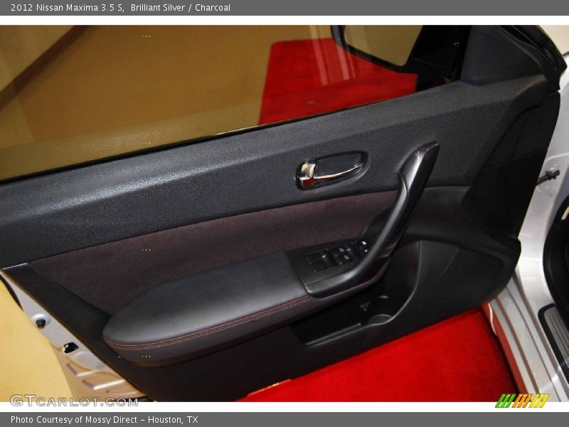 Brilliant Silver / Charcoal 2012 Nissan Maxima 3.5 S