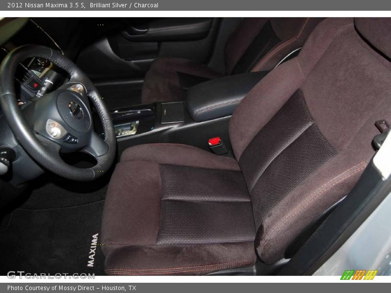 Brilliant Silver / Charcoal 2012 Nissan Maxima 3.5 S