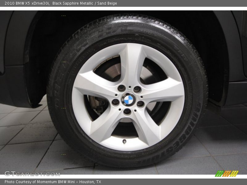 Black Sapphire Metallic / Sand Beige 2010 BMW X5 xDrive30i