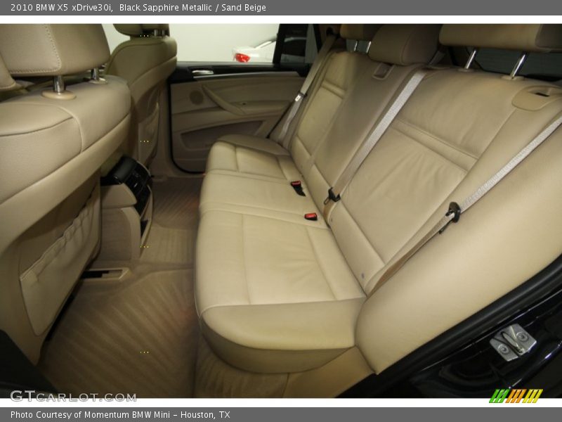 Black Sapphire Metallic / Sand Beige 2010 BMW X5 xDrive30i