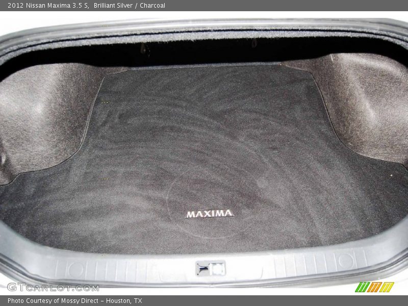 Brilliant Silver / Charcoal 2012 Nissan Maxima 3.5 S