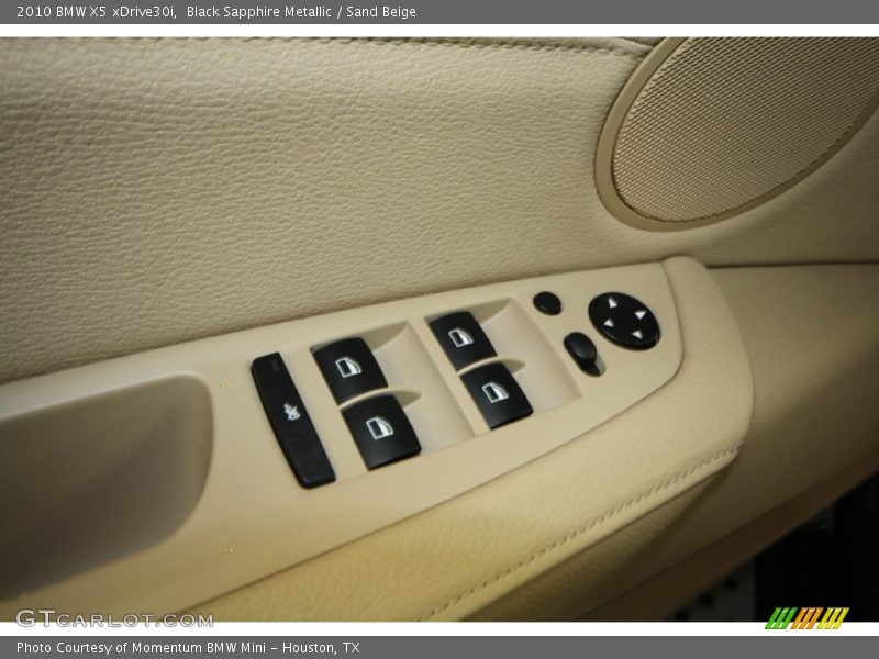 Black Sapphire Metallic / Sand Beige 2010 BMW X5 xDrive30i