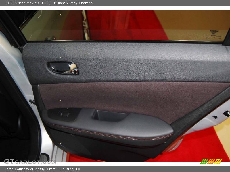 Brilliant Silver / Charcoal 2012 Nissan Maxima 3.5 S