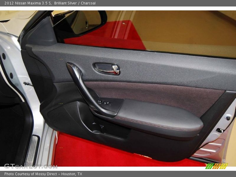 Brilliant Silver / Charcoal 2012 Nissan Maxima 3.5 S