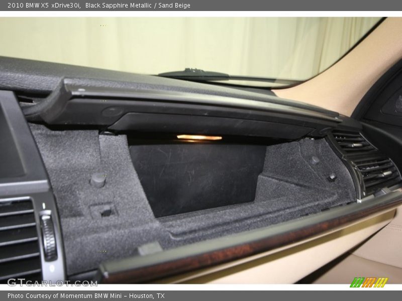 Black Sapphire Metallic / Sand Beige 2010 BMW X5 xDrive30i