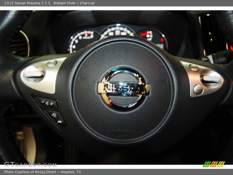 Brilliant Silver / Charcoal 2012 Nissan Maxima 3.5 S