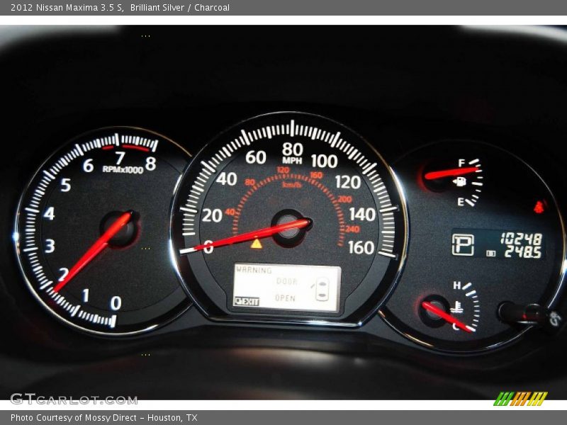 Brilliant Silver / Charcoal 2012 Nissan Maxima 3.5 S