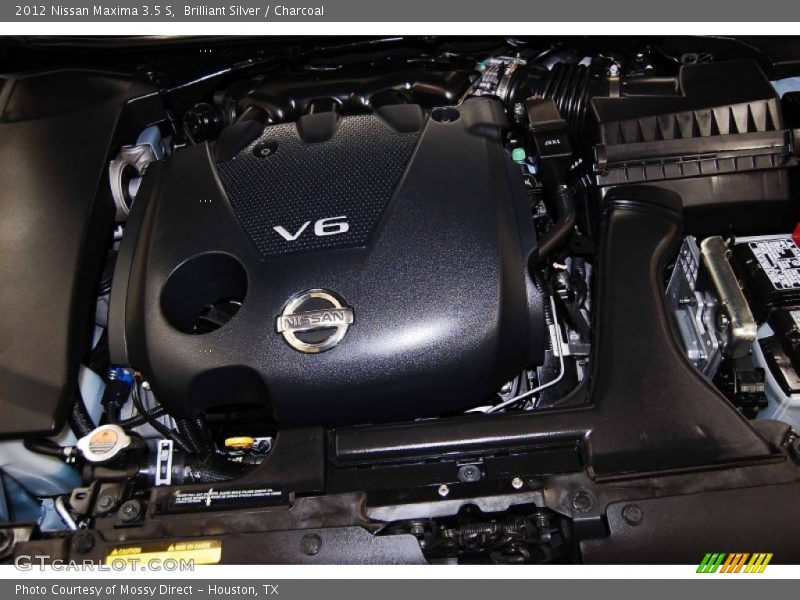 Brilliant Silver / Charcoal 2012 Nissan Maxima 3.5 S