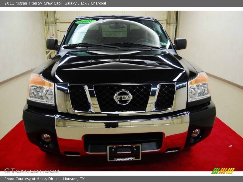 Galaxy Black / Charcoal 2011 Nissan Titan SV Crew Cab