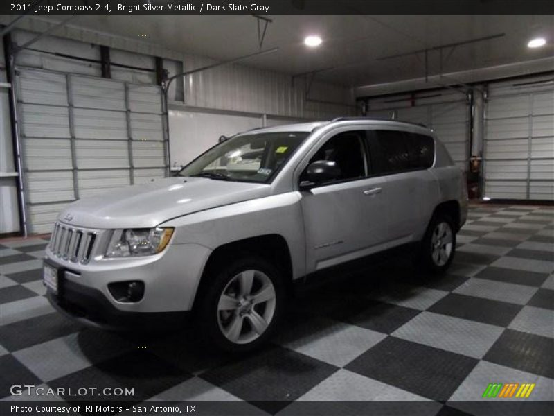 Bright Silver Metallic / Dark Slate Gray 2011 Jeep Compass 2.4