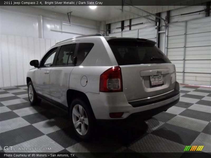 Bright Silver Metallic / Dark Slate Gray 2011 Jeep Compass 2.4