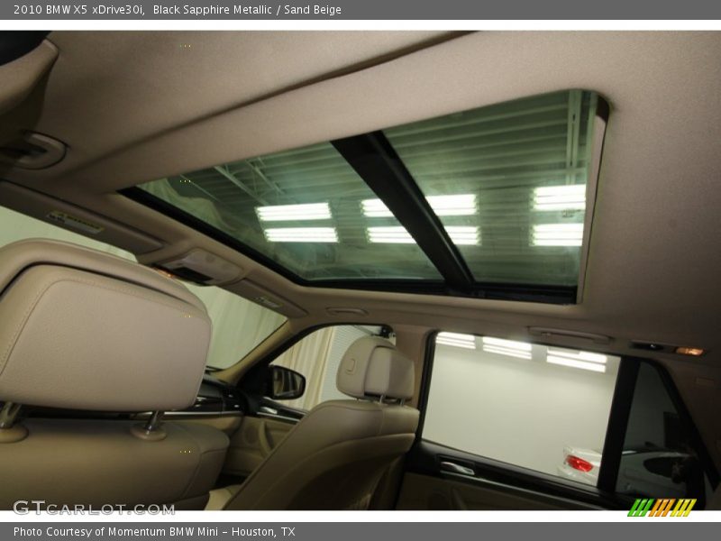 Black Sapphire Metallic / Sand Beige 2010 BMW X5 xDrive30i