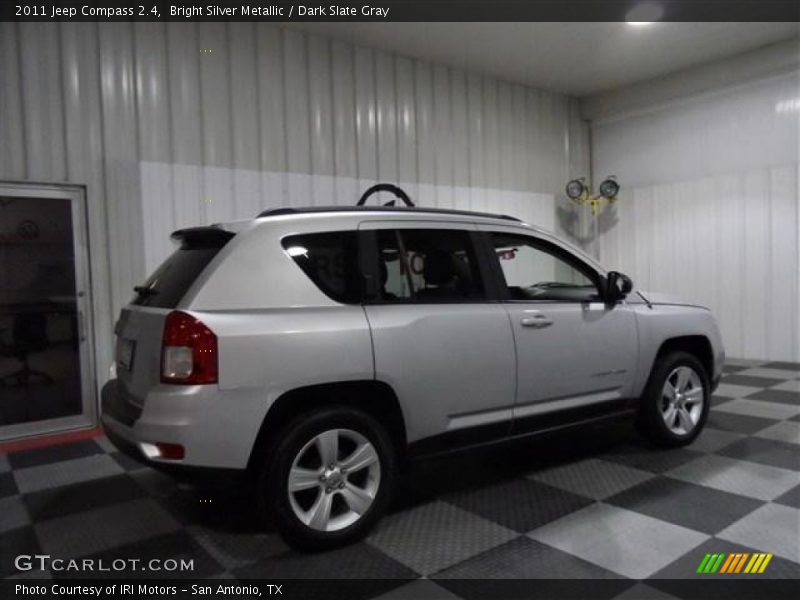 Bright Silver Metallic / Dark Slate Gray 2011 Jeep Compass 2.4