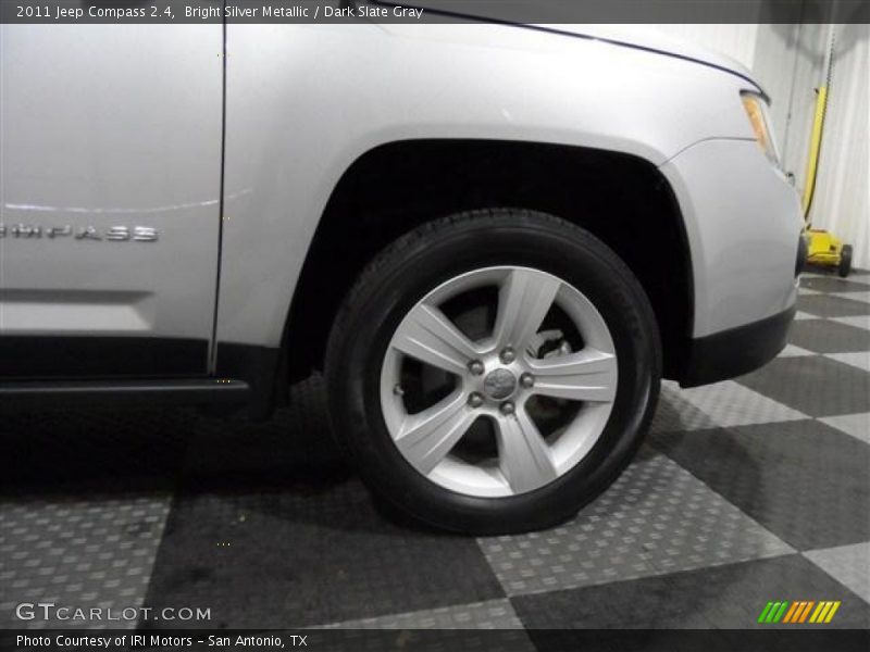 Bright Silver Metallic / Dark Slate Gray 2011 Jeep Compass 2.4
