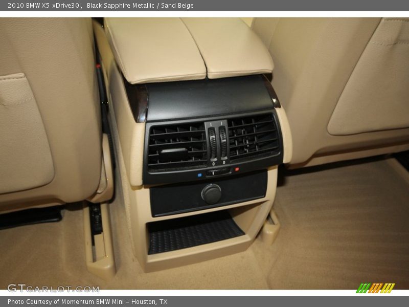 Black Sapphire Metallic / Sand Beige 2010 BMW X5 xDrive30i
