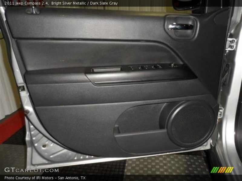 Bright Silver Metallic / Dark Slate Gray 2011 Jeep Compass 2.4