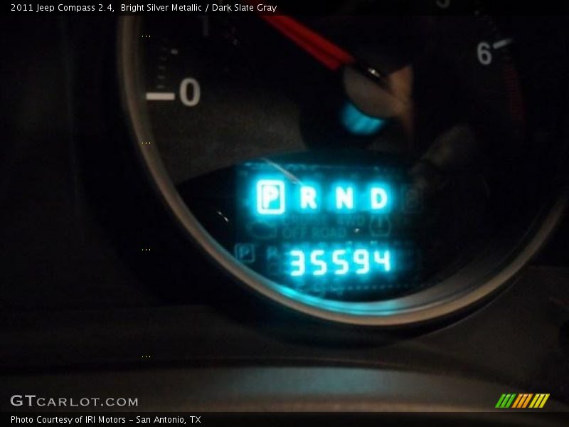 Bright Silver Metallic / Dark Slate Gray 2011 Jeep Compass 2.4