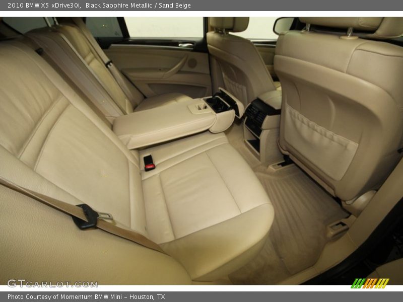 Black Sapphire Metallic / Sand Beige 2010 BMW X5 xDrive30i