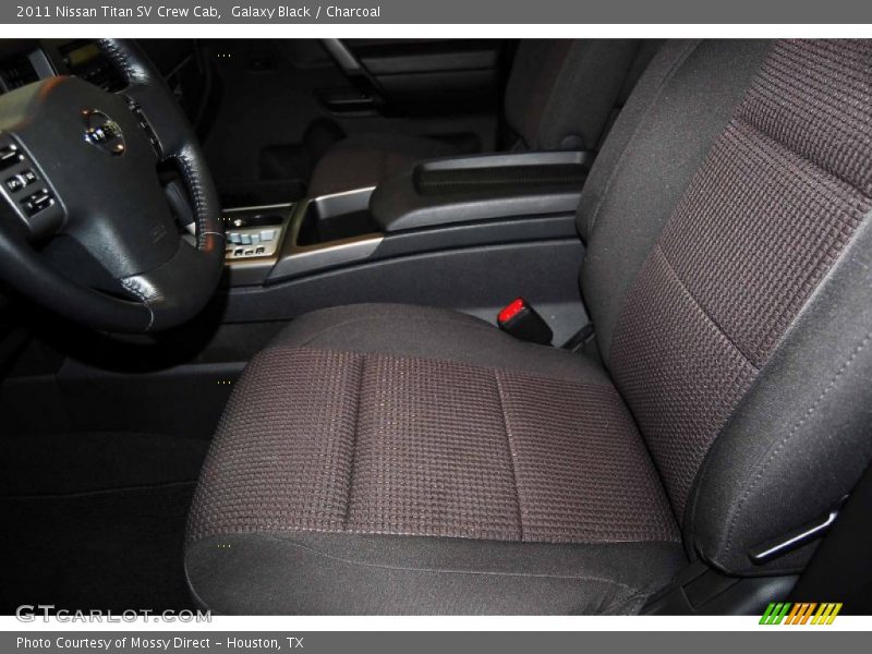 Galaxy Black / Charcoal 2011 Nissan Titan SV Crew Cab