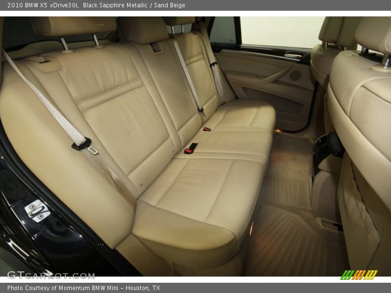 Black Sapphire Metallic / Sand Beige 2010 BMW X5 xDrive30i