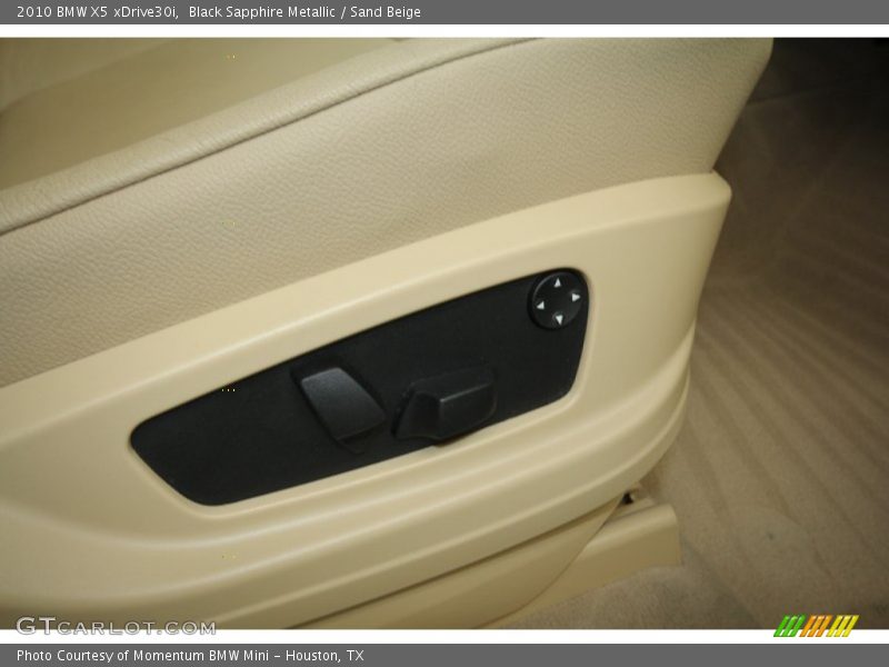 Black Sapphire Metallic / Sand Beige 2010 BMW X5 xDrive30i