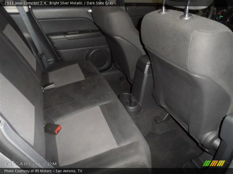 Bright Silver Metallic / Dark Slate Gray 2011 Jeep Compass 2.4