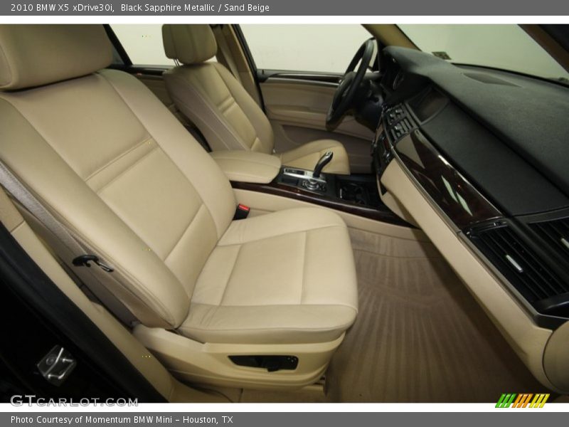 Black Sapphire Metallic / Sand Beige 2010 BMW X5 xDrive30i