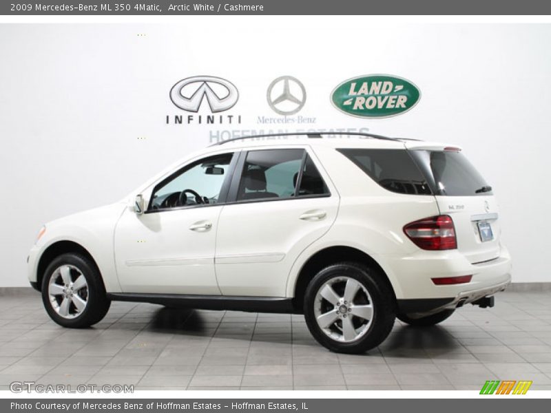 Arctic White / Cashmere 2009 Mercedes-Benz ML 350 4Matic