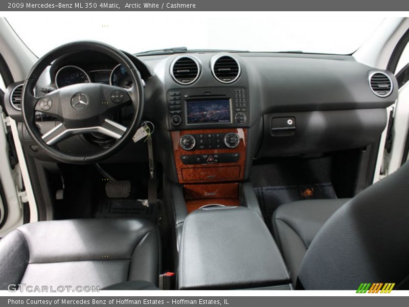 Arctic White / Cashmere 2009 Mercedes-Benz ML 350 4Matic