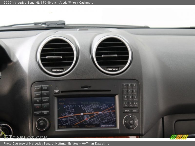 Arctic White / Cashmere 2009 Mercedes-Benz ML 350 4Matic
