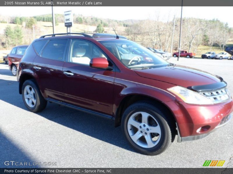 Merlot Metallic / Cafe Latte 2005 Nissan Murano SL AWD