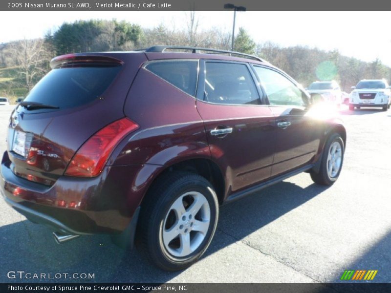Merlot Metallic / Cafe Latte 2005 Nissan Murano SL AWD