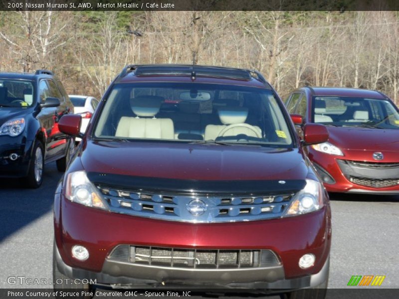 Merlot Metallic / Cafe Latte 2005 Nissan Murano SL AWD