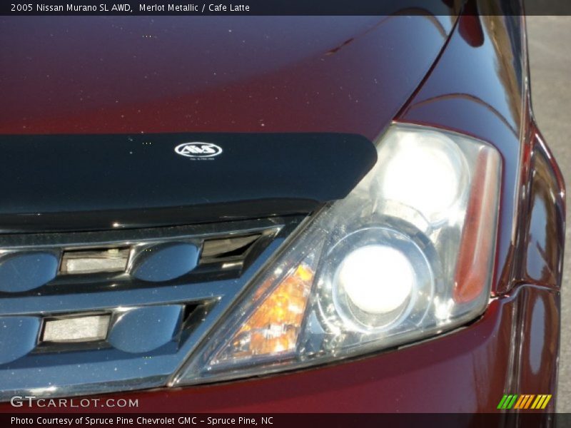 Merlot Metallic / Cafe Latte 2005 Nissan Murano SL AWD