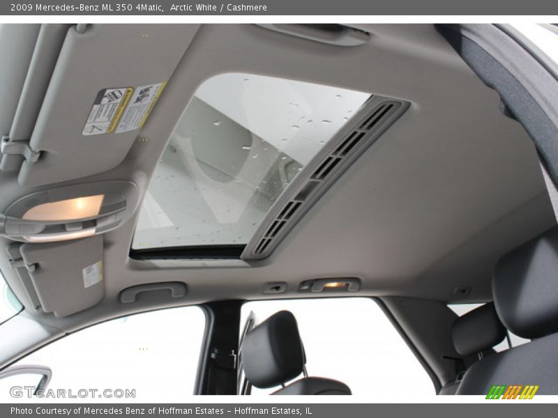 Arctic White / Cashmere 2009 Mercedes-Benz ML 350 4Matic