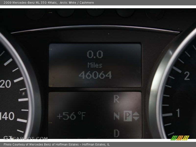Arctic White / Cashmere 2009 Mercedes-Benz ML 350 4Matic
