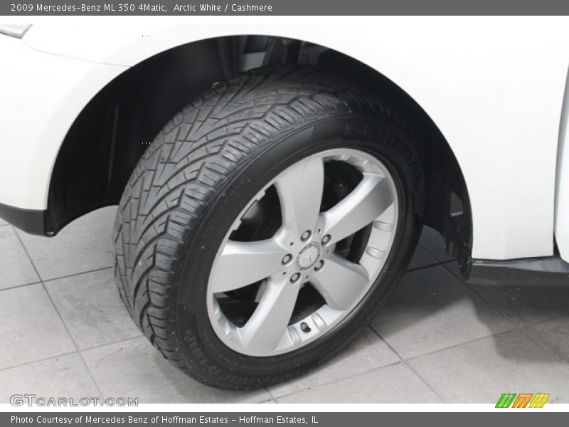 Arctic White / Cashmere 2009 Mercedes-Benz ML 350 4Matic