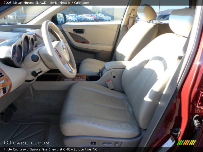 Merlot Metallic / Cafe Latte 2005 Nissan Murano SL AWD